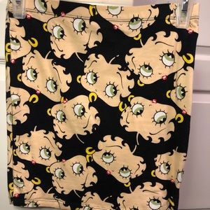 Betty Boop tube top